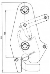 The automatic hook type HS30 scheme