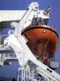 Life boat davit