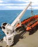 Rescue boat davit