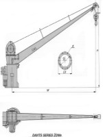 Davits series ŻOWe scheme
